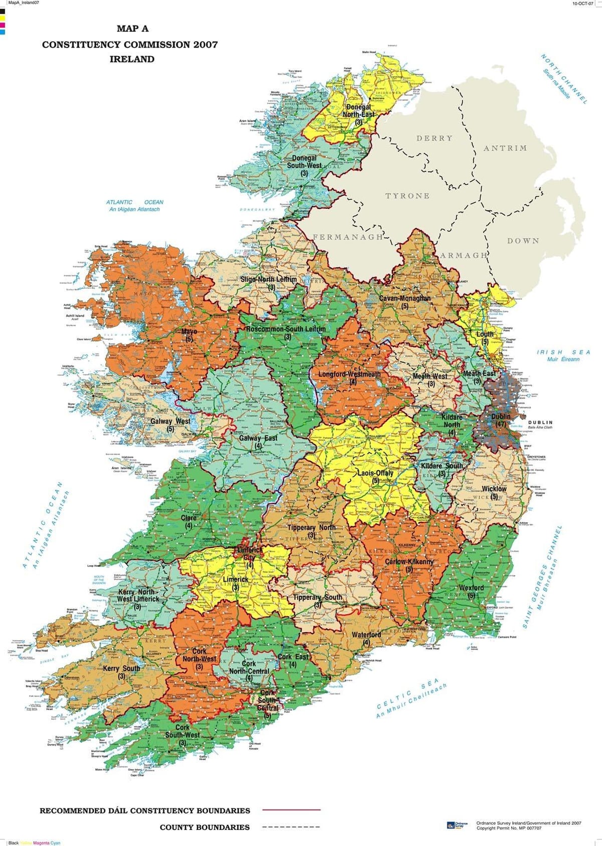 kaart van de ordnance survey ierland kaart-viewer